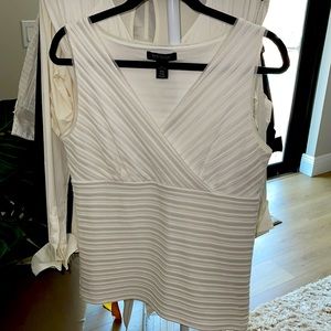 White House Black Market-white top